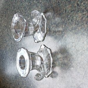 Home Cornucopia Candlesticks 1 Pair Vintage